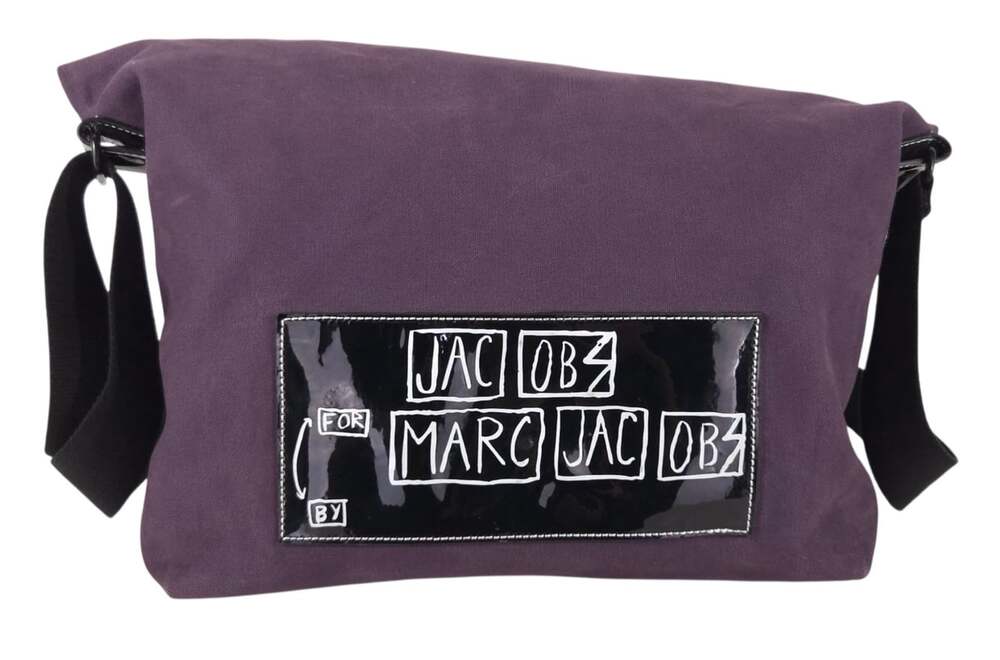 Marc Jacobs Crossbody Tote Bag Medium Unisex Purple $225